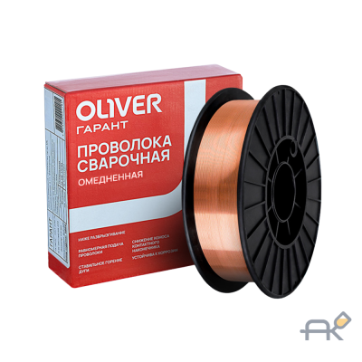 Проволока сварочная омедненная Г2С 0.8 5кг